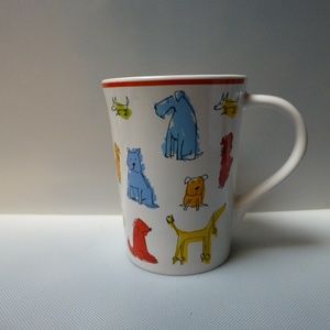 DOGTOWN COFFEE TEA OFFICE MUG HTF